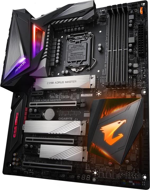 Actual product image Gigabyte Z390 Aorus Master (LGA 1151, Intel Z390, ATX)