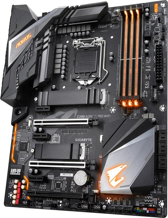 Produktbild Gigabyte Z390 Aorus Pro WiFi (LGA 1151, Intel Z390, ATX)