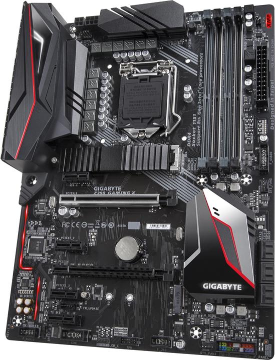 Actual product image Gigabyte Z390 Gaming X (LGA 1151, Intel Z390, ATX)