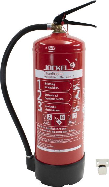 Produktbild Jockel ABC Feuerlöscher DIN EN 3, 6 kg (A)