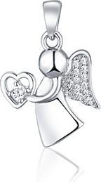 Produktbild JVD Schöner Silberanhänger Engel (Silber)