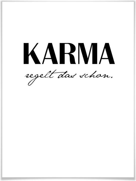 Actual product image Trenddeko Karma will take care of that. (50 x 60 cm)