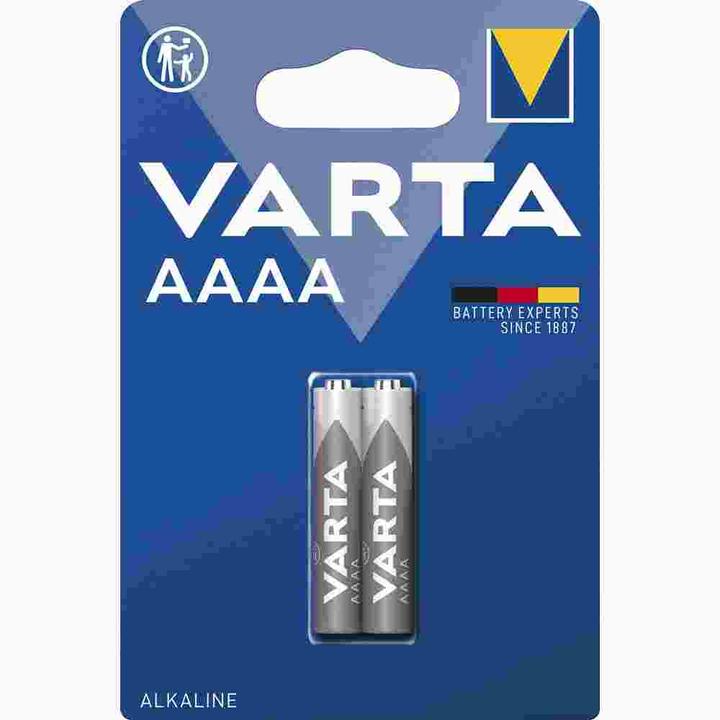 Actual product image Varta Electronics AAAA (2 pcs., AAAA, 640 mAh)
