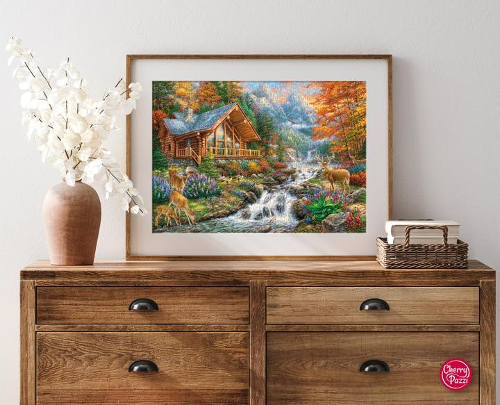 Actual product image Cherry Pazzi Puzzle Quiet high in the mountains 1000 pieces (1000 pieces)