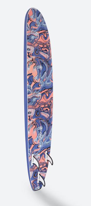 Actual product image Olaian Surfboard foam 7'8' - 500 blue (7'8")