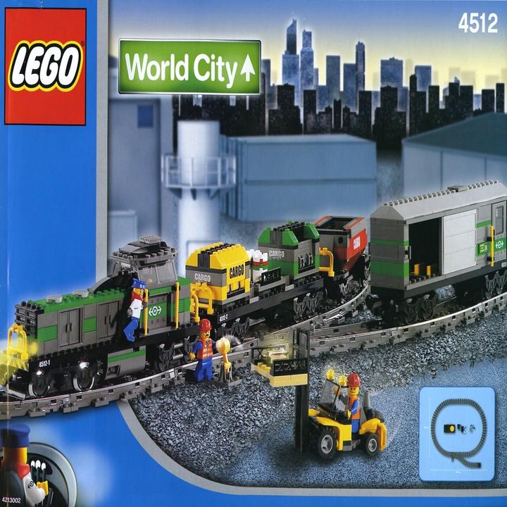 Actual product image LEGO Cargo Train (4512, LEGO City)