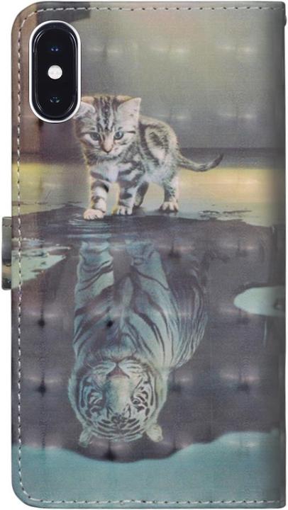 Produktbild Cover-Discount Glitzer Effekt Leder Handyhülle (Apple iPhone XS Max)