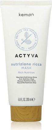 Immagine prodotto Kemon Actyva Nutrizione Ricca Mask Maschera Nutriente Intensiva per Capelli 200ml (200 ml)