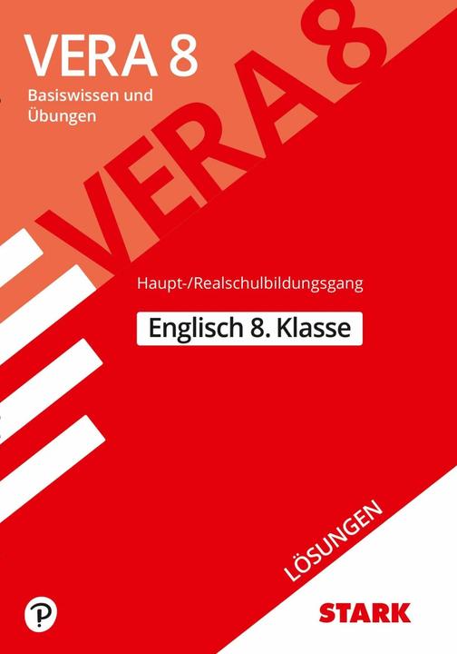 Produktbild VERA 8 Testheft 1: Haupt-/Realschule - Englisch Lösungen (Englisch, Deutsch, Paul Jenkinson, 2018)