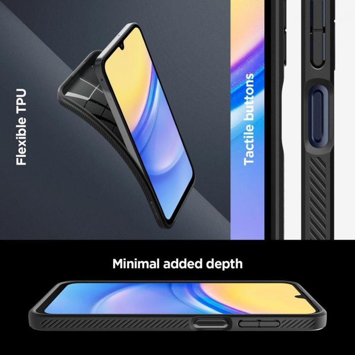 Produktbild Spigen Liquid Air Sam A15 4G/5G czarny/matte black ACS07246 (Samsung Galaxy A15)