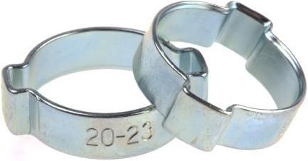 Actual product image Rs Pro Zinc plated steel O clip,20-23mm dia