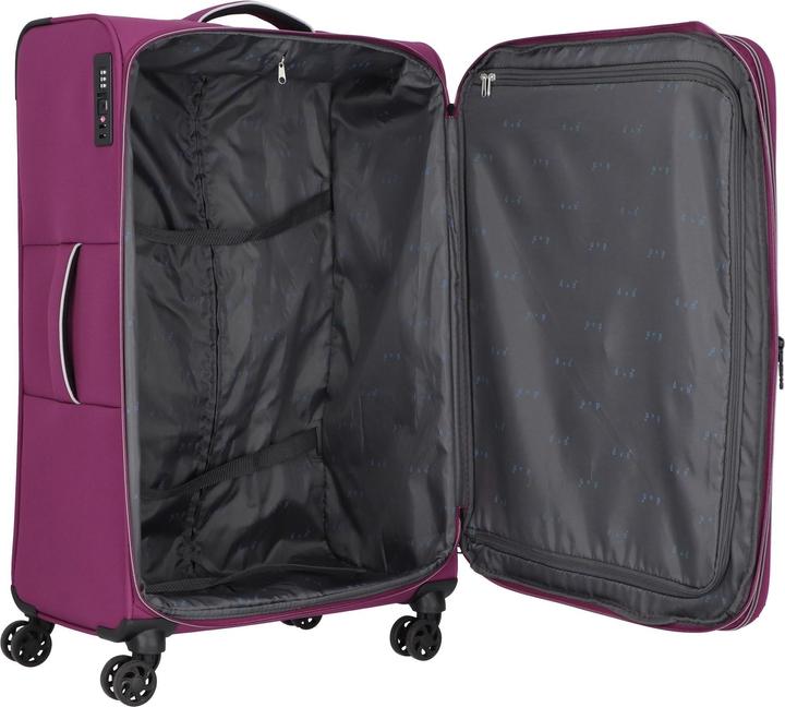 Image du produit D&N Travel Line 9204 4 roues trolley L 76 cm (100 l, XL (à partir de 115l))