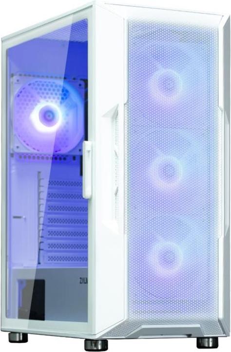 Actual product image Zalman Boitier Moyen Tour ATX I3 Neo aRGB avec panneau vitré (Blanc) (mATX, Mini-ITX, ATX)