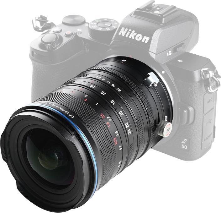 Actual product image Laowa 12 24mm f/5.6 Zoom Shift CF Lens Nikon Z (Nikon Z, APS-C / DX)