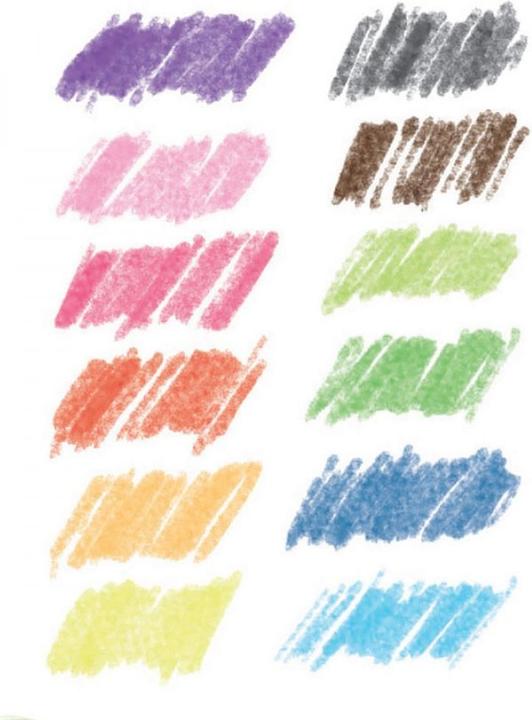 Actual product image Djeco Wax crayon colors (Multicoloured, 8 x)
