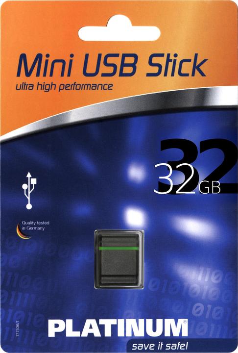 Actual product image BestMedia Platinum HighSpeed Mini (32 GB, USB-A, USB 2.0)