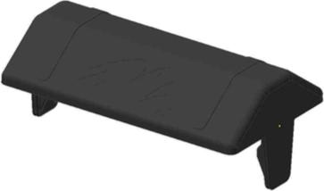 Van der Valk Solar Systems 739006 Plastic cover cap for intermediate terminal - black (Solar system mounting material)