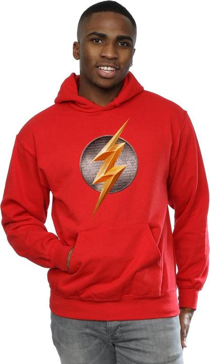 Immagine prodotto Justice League Movie Flash Emblem Felpa con Cappuccio Uomo (XL)