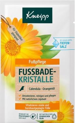 Produktbild Kneipp Fussbadekristalle Calendula Orangenöl, 40 g SLZ (Fussbad)