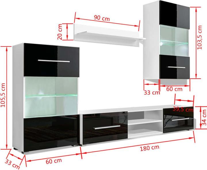 Actual product image VidaXL Marine (240 x 40 x 195 cm)
