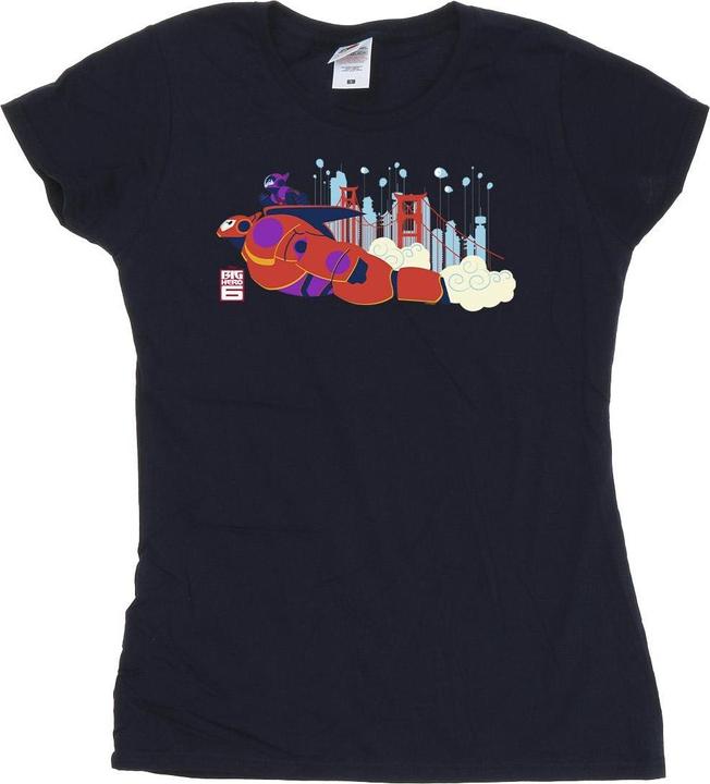 Disney Big Hero 6 Baymax Hiro Bridge TShirt (XL)