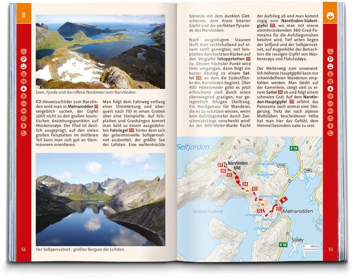 Produktbild Wanderführer 5982 Lofoten, Vesterålen und Senja, 70 Touren (Deutsch, Thomas Diehl, 2022)