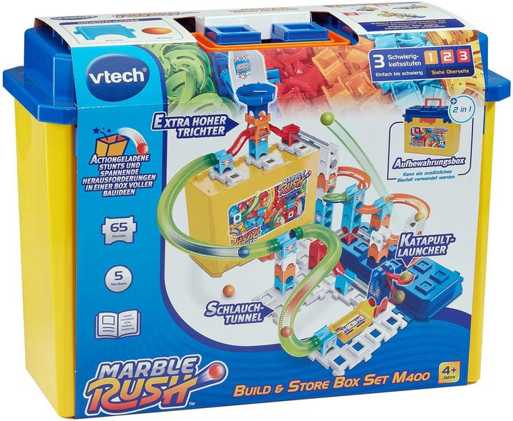 Actual product image VTech Marble Rush - Build & Store Box Set M400