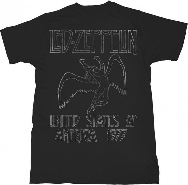 Produktbild Led Zeppelin USA 1977 TShirt (M)