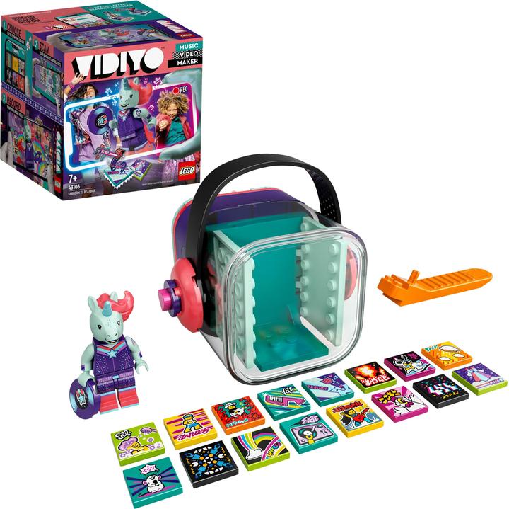 Produktbild LEGO Unicorn DJ BeatBox (43106, LEGO Vidiyo)