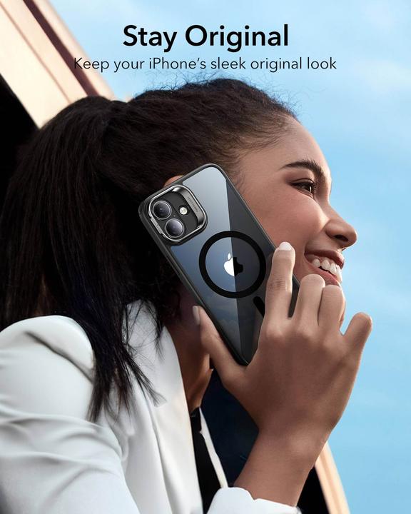 Actual product image ESR Classic Hybrid HaloLock Case with Stash Stand (Apple iPhone 16)