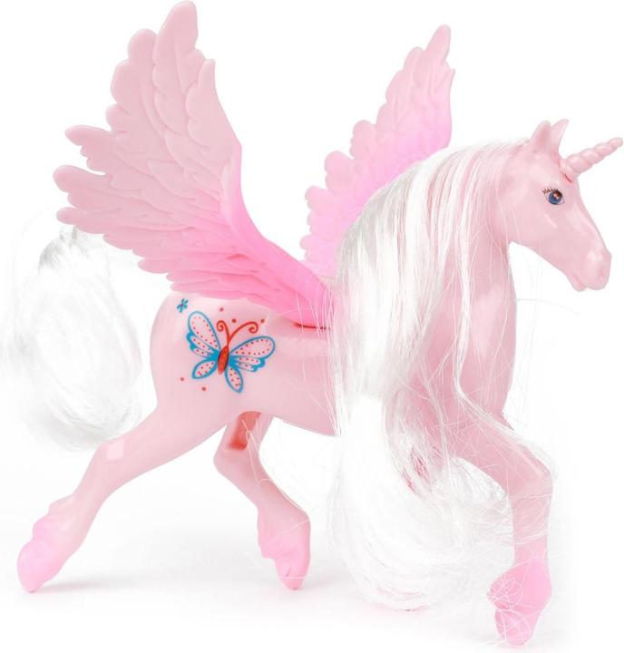 Actual product image Toi-Toys Dream Horse Unicorn Play Figure Pegasus with Brush