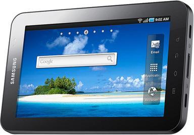 Produktbild Samsung Galaxy Tab P1000, 16 GB - 7 Zoll Display - WiFi + 3G (16 GB)