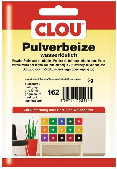 Clou Wasserbeize 162 (Dunkelgrau)