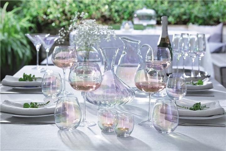 Actual product image LSA Pearl red wine glass 460ml - mother of pearl x 4 (46 cl, 1 Glasses, Red wine glasses)