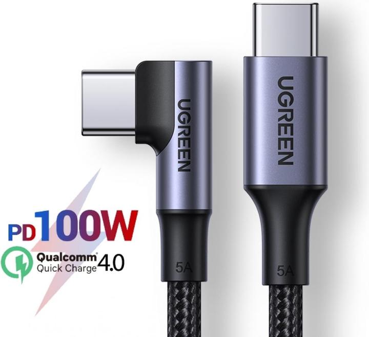 Actual product image Ugreen USB C – USB C (1 m, USB 2.0)