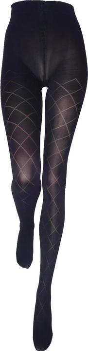 Image du produit Levee Fashion Rhomb Collant, couleur 399 noir, taille 40-42 (60 DEN, 40 - 42)