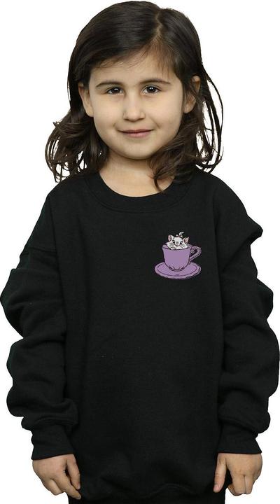 Produktbild Disney Aristocats Marie In Cup Breast Print Sweatshirt Mädchen (152, 158)