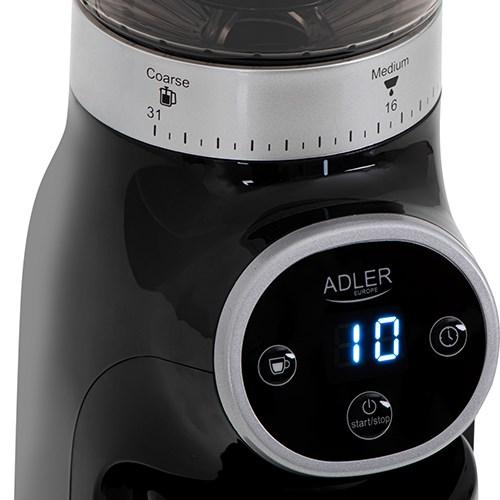 Image du produit Adler AD 4450 Broyeur à café Burr, Noir (Prise UE)