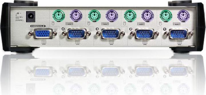 Actual product image Aten CS-84A KVM switch incl. cable