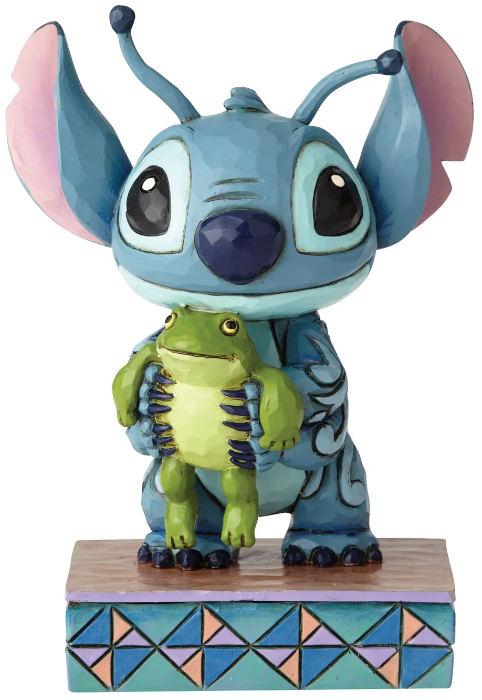 Produktbild Enesco Figurine Stitch avec grenouille (Disney Traditions)