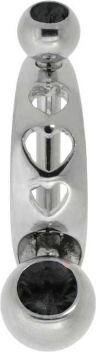 Actual product image Bijouteria Genital piercings (Premium crystal, Surgical steel 316L)
