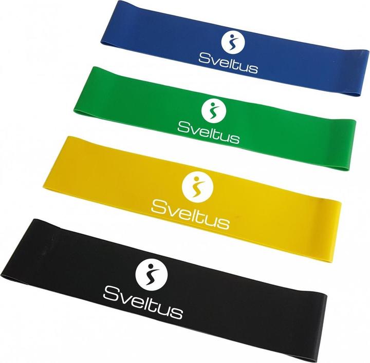 Produktbild Sveltus Aerobic Set (0.25 m, Leicht, Mittel, Stark, Extra Stark)