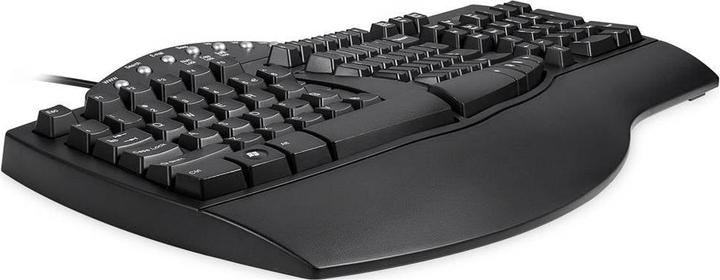 Produktbild Perixx PERIDUO-512 DE, Tastatur- und Maus-Set, kabelgebunden, ergonomisch, schwarz (DE, Kabelgebunden)