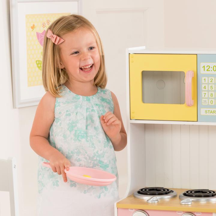 Actual product image KidKraft 27-teiliges pastelfarbenes Koch-Set