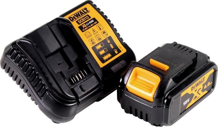 Produktbild DeWalt DCR 027 M1 Akku Radio DAB+ 10,8-18,0 V + 1x Akku 4,0 Ah + Ladegerät (DAB+, FM, Bluetooth)