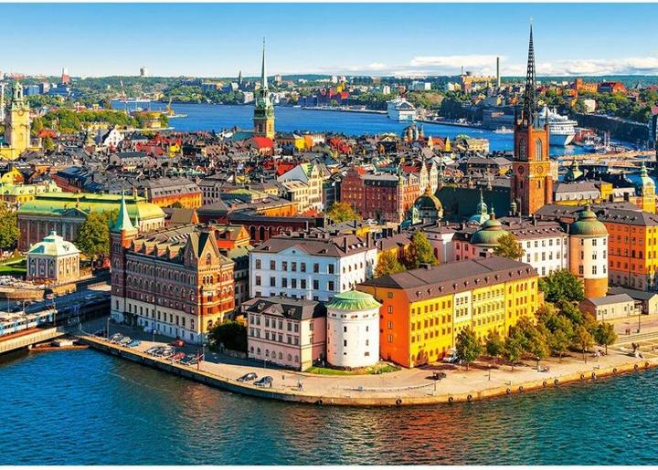 Immagine prodotto Castorland B-52790 Il centro storico di Stoccolma, Svezia, puzzle da 500 pezzi, colorato (500 pezzi)
