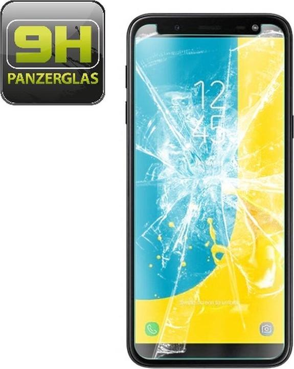 Produktbild Protectorking 1x echtes Tempered 9H Panzerhartglas 3D KLAR (1 Stück, Samsung Galaxy J6)
