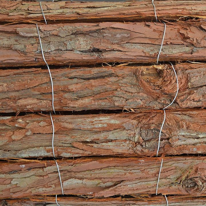 Actual product image Casa Pura Tree bark mat privacy screen (300 cm)
