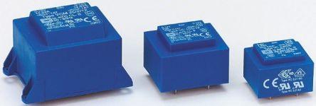 Actual product image Block PCB mount transformer 25VA 1x24 o/p