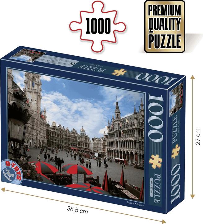 Produktbild D-Toys Puzzle Tower Bridge, London 1000 Teile (1000 Teile)